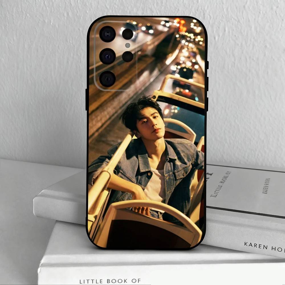 H-Красивый Крин Чжан L-Линхэ Чехол для телефона для Samsung S25, S24, S21, S22, S23, S30, Ultra, S20, Plus, Других Мягкий Черный Чехол