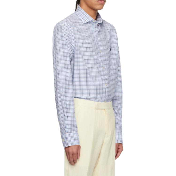 Polo Ralph Lauren Рубашка Мужская Синяя 710966423-001