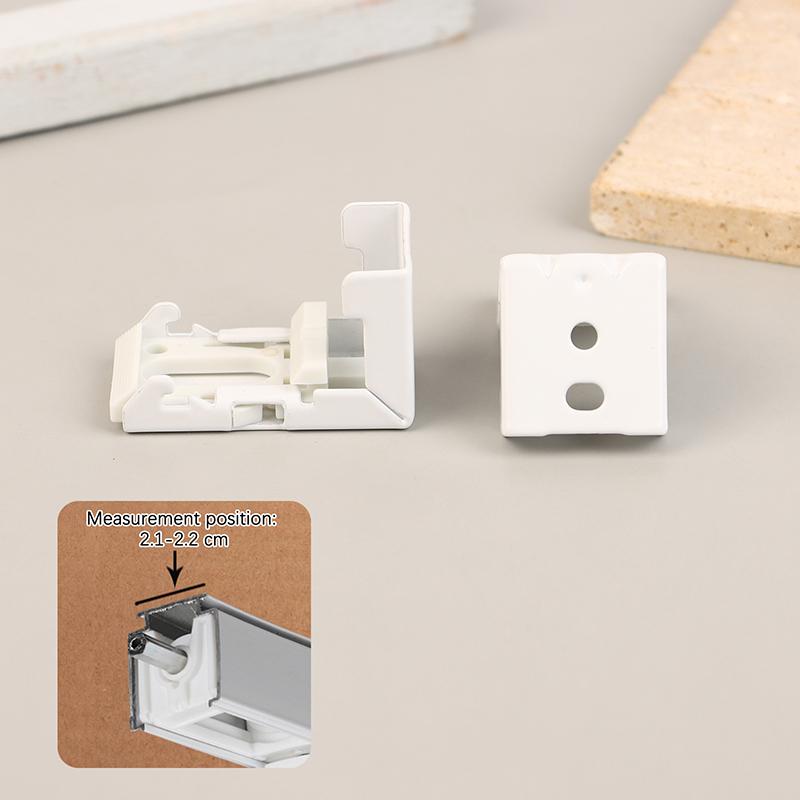 4 шт. 22 мм потолочные и настенные кронштейны для римских штор с верхней загрузкой для крепления жалюзи аксессуары