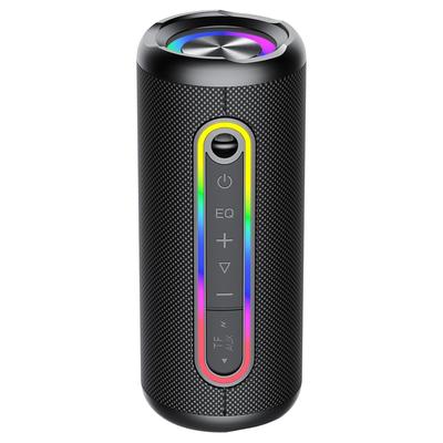 Портативные Bluetooth-колонки, 30 Вт Громкий Стереозвук, IPX7 Водонепроницаемая Колонка Bluetooth Беспроводная, RGB-подсветка, Сопряжение TWS, для Дома