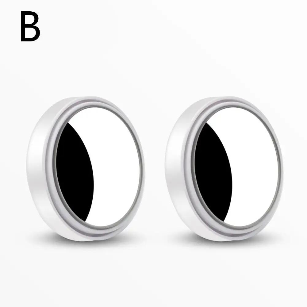 New Car Rearview Mirrors Suction Type Small Circular Wide-angle Rear-view Mirror Spot Round Assist Frame Blind Reverse Mirr D9h5