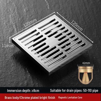 CHENDU K1213 Невидимый медный напольный трап