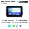 Автомобильный радиоприемник Navifly 2 Din, мультимедийный проигрыватель для Suzuki Swift 5 2016-2020, Android Auto GPS, стереосистема, беспроводная Carplay DSP BT