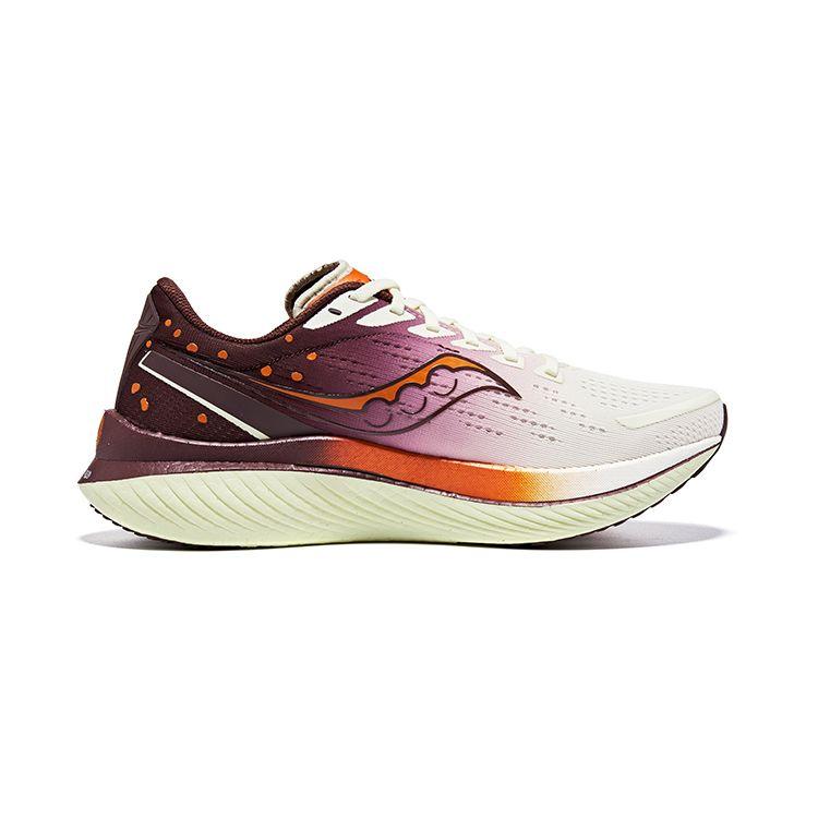 SAUCONY Endorphin Speed 3 Comfortable Breathable Mesh Cushioning Rebound Low-Top Racing Training Running Shoes Unisex Sneaker Beige Brown S20756-215