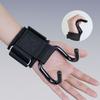 1 pair Pull-up Auxiliary Power Wrist Guard Non-Slip Steel Hook Grips Strap  Gym