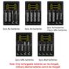 Durable LED Indicator Portable Fast Charging Dock Intelligent Battery Charger 4 Slot Adapter