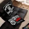 R-Route 66 Office Cushion Pillowcase Car Cushion Cover45X45Cm Lumbar Pillowcase Sofa Pillowcover