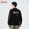 Baleno Men's Chinese Style Loose Fit Round Neck Sweatshirt