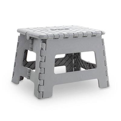 Складной пластиковый табурет - MARBUENO SUMMER - 31,5x25x22 см - Максимальная нагрузка 150 кг - Нескользящий - Легко складывается