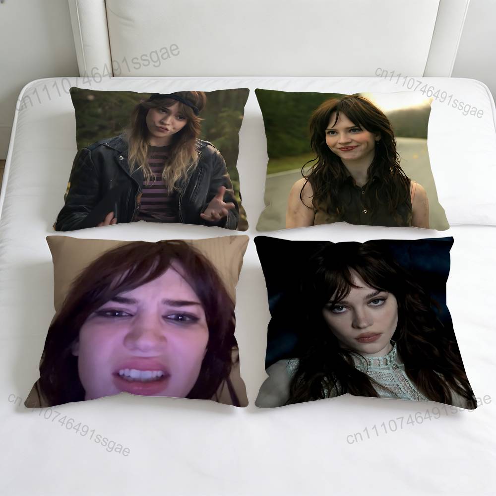 SSophie Thatcher Decorative Square Pillow Cover Soft Comfortable Pillow Case Sofa Bed Home Decoration
