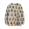 Christmas Sweatshirts For Women Knit Sweater Cute Shirt Fall Crewneck Pullover Tops