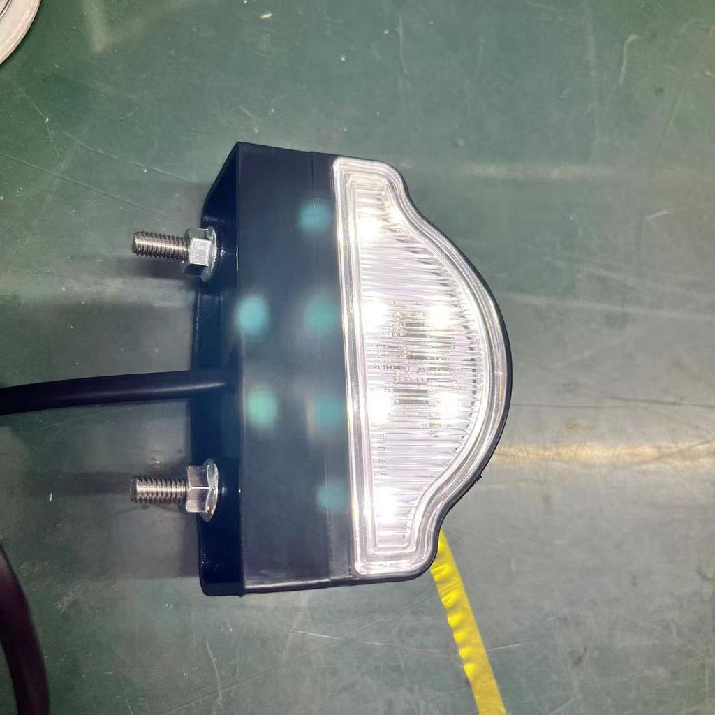 12 В/24 В светодиодный фонарь номерного знака автомобиля для прицепа кемпервана каравана универсальная подгонка