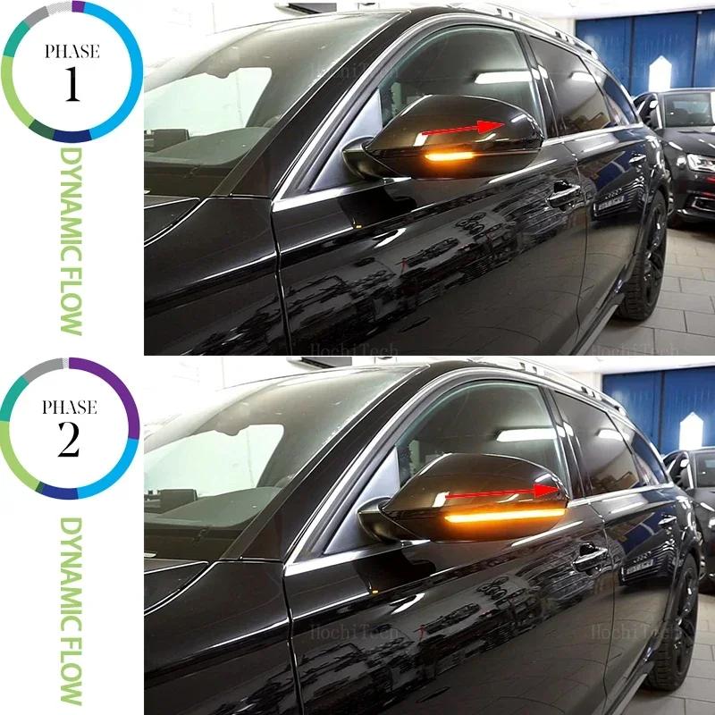 Dynamic LED Turn Signal Lights Rearview Mirror Indicator Blinker Repeater For Honda Civic Mk8 Sedan FD1 FD2 FD3 2D 4D FA 1 2 3 4