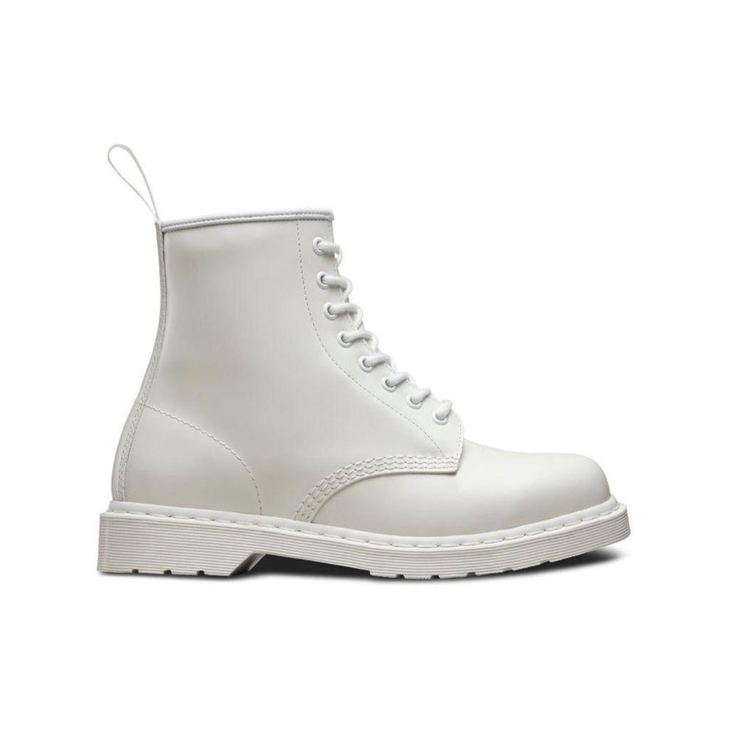 Доктор. Martens 1460 Mono Белые Унисекс Кроссовки из Гладкой Кожи 14357100