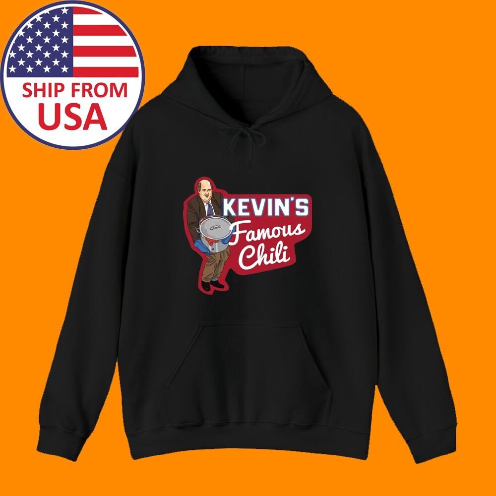Kevin#039;s Famous Chilli The Office Malone Family Men#039;s Black Size S3XL Unisex T-Shirt