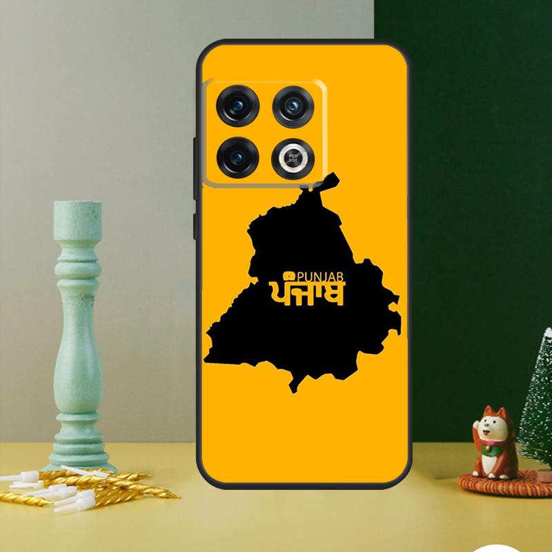 Punjab Map Outline Case For OnePlus Nord CE 2 3 4 Lite N20 N30 9 10 Pro 8T 9RT 10T 10R 12 11 12R 13 13R Cover