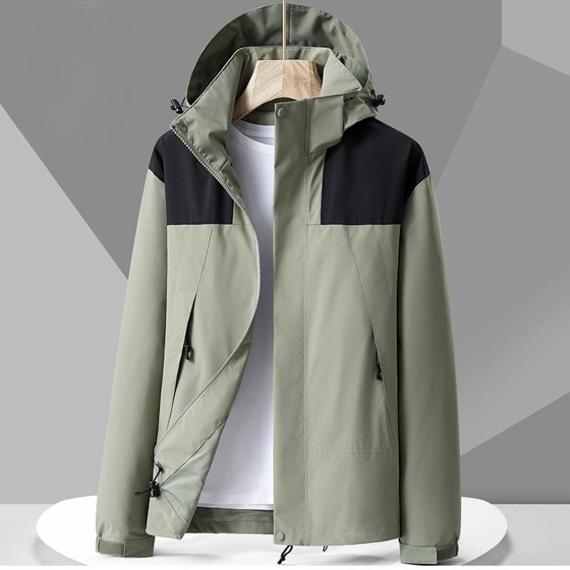 Spring Outdoor Windproof, Waterproof and Wear-resistant Jacket, Jacket, Single-layer Mountaineering Jacket for Men
