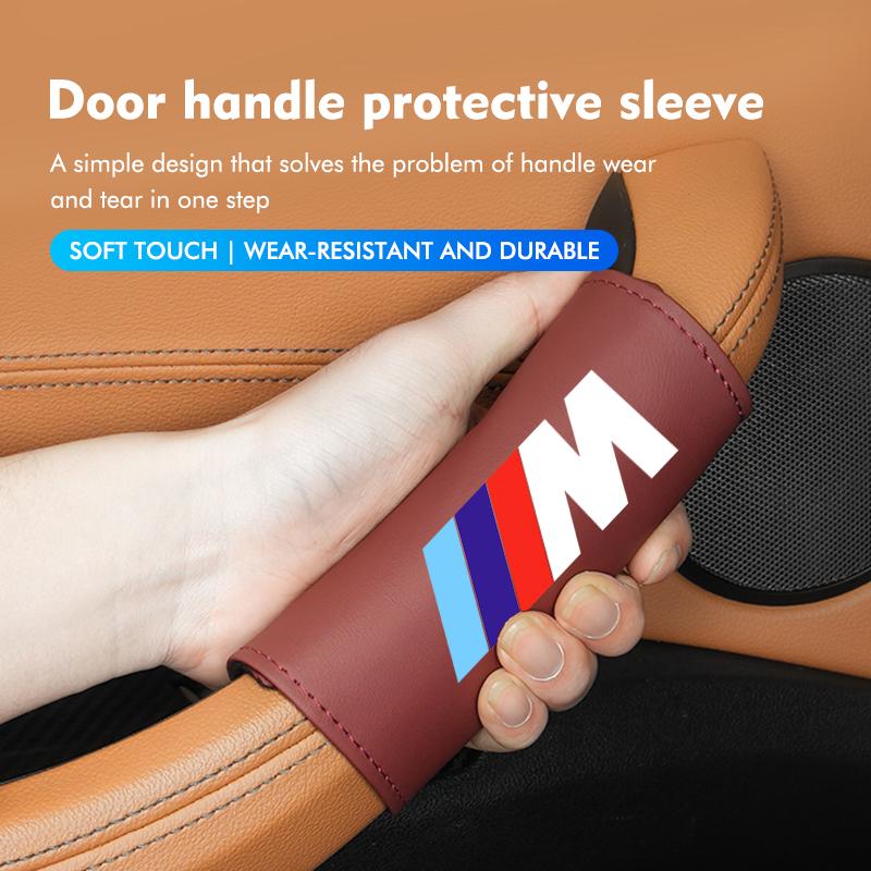 AAAQV1 For BMW Car Door Handle Protection Cover Anti Scratch Protection Case Auto Accessories E70 E91 E30 G30 E53 M3 M5 X6 X4 X7 E92