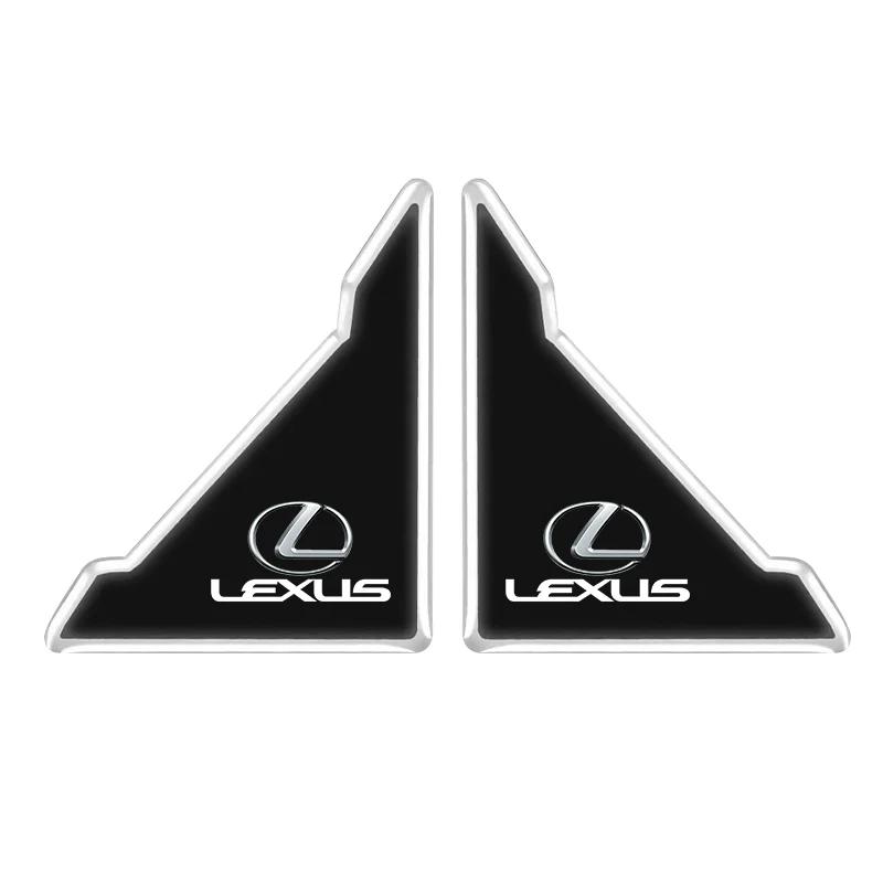 THQP1 2Pcs Car Door Protection Sticker Dash-proof Buffer Adhesive For Lexus F SPORT ES RX NX LS UX LM LX GX LC RZ IS CT GS RC HS SC TX