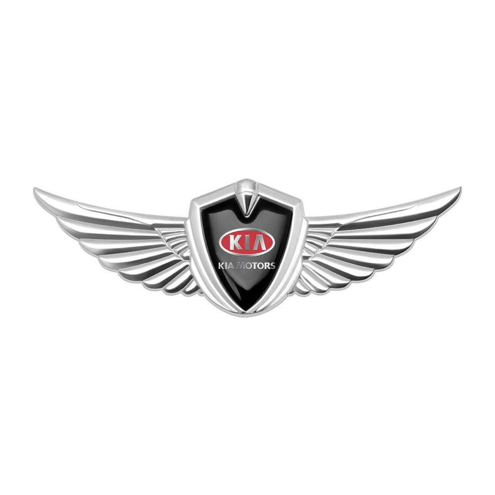 SKTF2 1pc 3D Metal Car Body Trunk Emblem Sticker Decoration For KIA Ceed Sorento K3 K6 Rio Sportage Cadenza Soul Picanto Optima Cerato