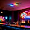 Colorful Gradient RGB Cabinet Lamp Infrared Magnetic Adhesive Ambient Light  Home Decoration