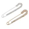 Set of 10 Sweater Decorative Brooches,  5 gold, 5 silver