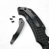 Новый титановый сплав задний зажим для ножа Cld Steel 29TLCC DIY аксессуары индивидуальный складной карманный нож задний зажим для талии инструмент