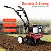 Бензиновый микрокультиватор Сельскохозяйственные садовые инструменты Компактный многофункциональный ротационный культиватор Техника Фермерское почвообрабатывающее оборудование