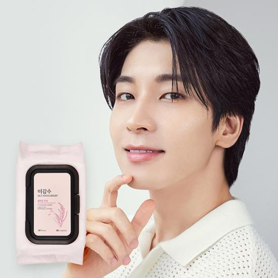 The Face Shop Бесцветные очищающие салфетки для сияния кожи, 50 штук