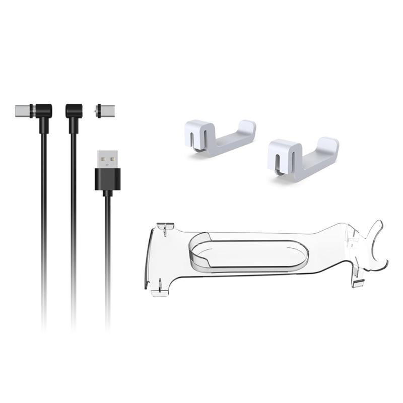Game Console Charging Stand VR Display Glasses Holder with Charging Cable VR Hanger For Game Accessaries