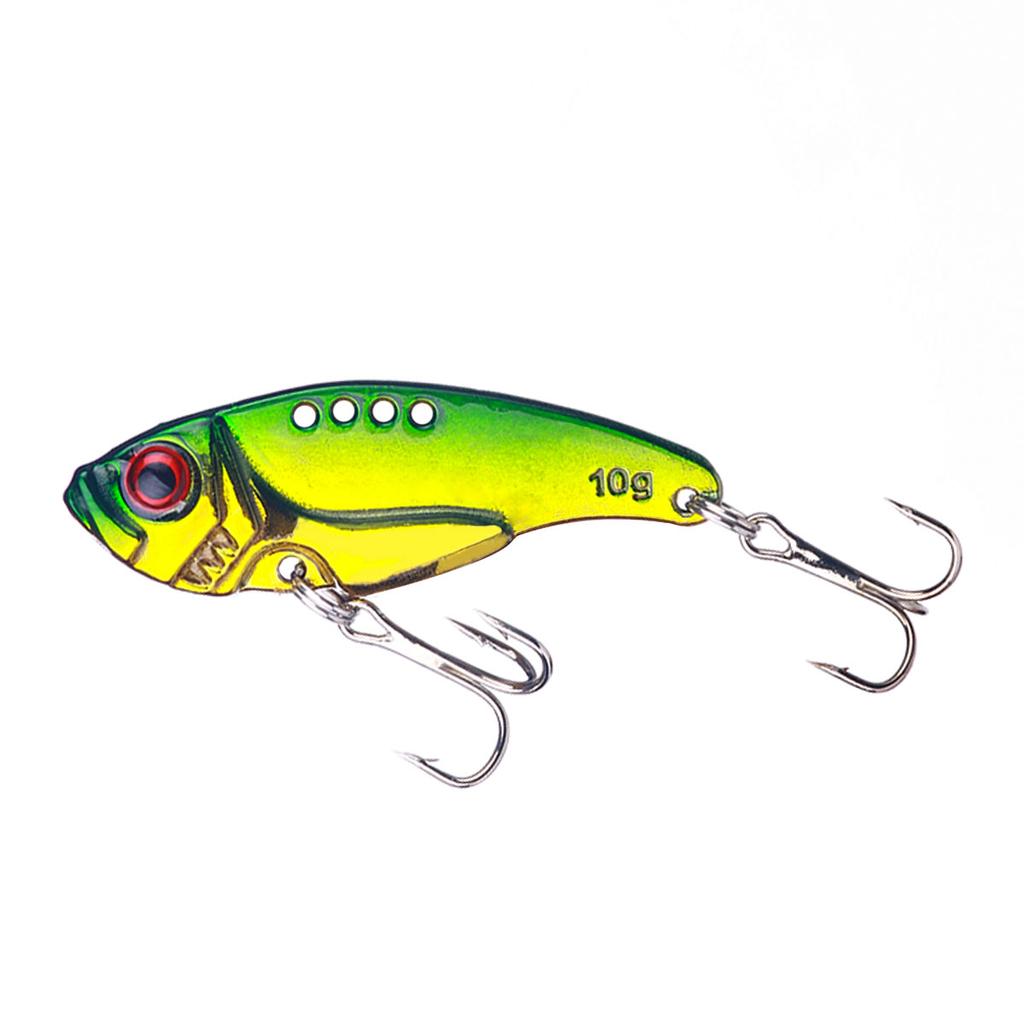 Металлическая приманка с лезвием Vib 5.CM-10G-10 # тонущие приманки, искусственная приманка, ложка, приманки для зимы, рыболовные снасти для окуня и щуки