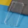 For Samsung Galaxy S22+ 5G Back Cover Reinforced Corners Anti-drop TPU Transparent Phone Case