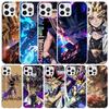 Yu-Gi-Oh! Мягкий чехол с аниме-рисунком для iPhone 16 17 Air 15 14 Pro Max 16E Чехол для телефона 13 Mini 12 11 7 SE 8 С рисунком Подходящие чехлы 16 17