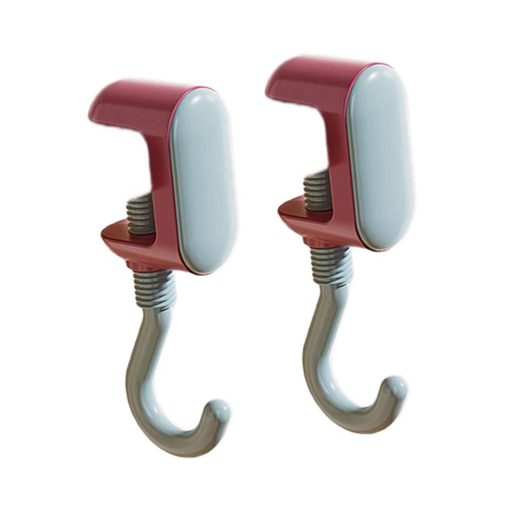 Набор из 2 многофункциональных складных держателей для сумок, компактный крючок для сумок для столов в кафе, офисах и кухнях, принадлежности