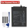 Аккумуляторная литиевая батарея для Huawei Nova 2 CAZ-AL10 CAZ-TL00 HB366179ECW Аккумулятор для телефона 2950 мАч