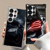 Sports Car Cool Taillight Plating Phone Case For Samsung Galaxy S24 S25 FE S26 Edge S23 Ultra S22 S21 Plus S20 Anti-Fall Airabag