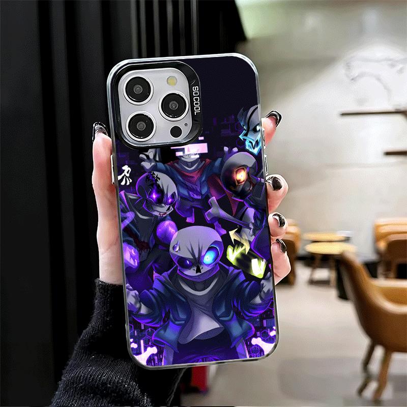 Мягкий чехол для телефона U-Undertale S-Sans для iPhone 15 16 17 Pro Max 17Air 16E 14 Plus 13 12 Mini Ударопрочный чехол Задняя панель