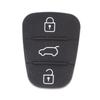 Силиконовая 3-кнопочная клавиатура Shell сменный ключ для Hyundai Kia Auto Keys Partd
