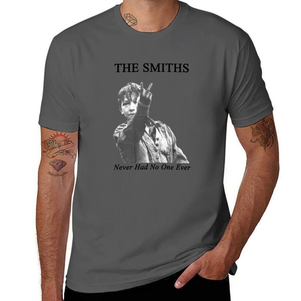 The Smiths Never Had No One Ever Vintage Wash T-shirt Man T Shirts Cotton G Man T Shirts For Men Essential T Shirt T-shirt