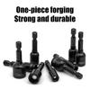 Strong Magnetic Hex Shank Nut Driver Bit Set Metric Hex Socket Drill Bits High Torque Anti-slip Power Tool Kit Motorcycle Repair