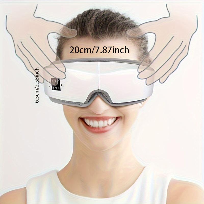 4D интеллектуальный массажер для глаз с пневматическим, вибрационным и тепловым компрессионным массажем, пятью удобными режимами, портативный аппарат для глаз для релаксации и снятия стресса