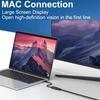 Кабель Mini DisplayPort 4K к HDMI Адаптер Mini DP к HDMI 1080P Адаптер Mini DP папа к HDMI-совместимому для Mac Macbook Pro Air