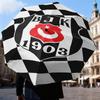 Быть?икта? Зонт со знаком футбольного клуба Стамбула, складной зонт, автоматический зонт 8 спиц для путешествий, кемпинга, подарок на Хэллоуин, Рождество