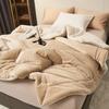 Super Soft Imitation Lambswool Autumn Winter Blanket Double Queen Blankets High-quality Comfortable Milk Fleece Sofa Blanket