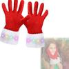 2023 Christmas Gloves With Furry Edge Stylish And Warm Adult Gloves