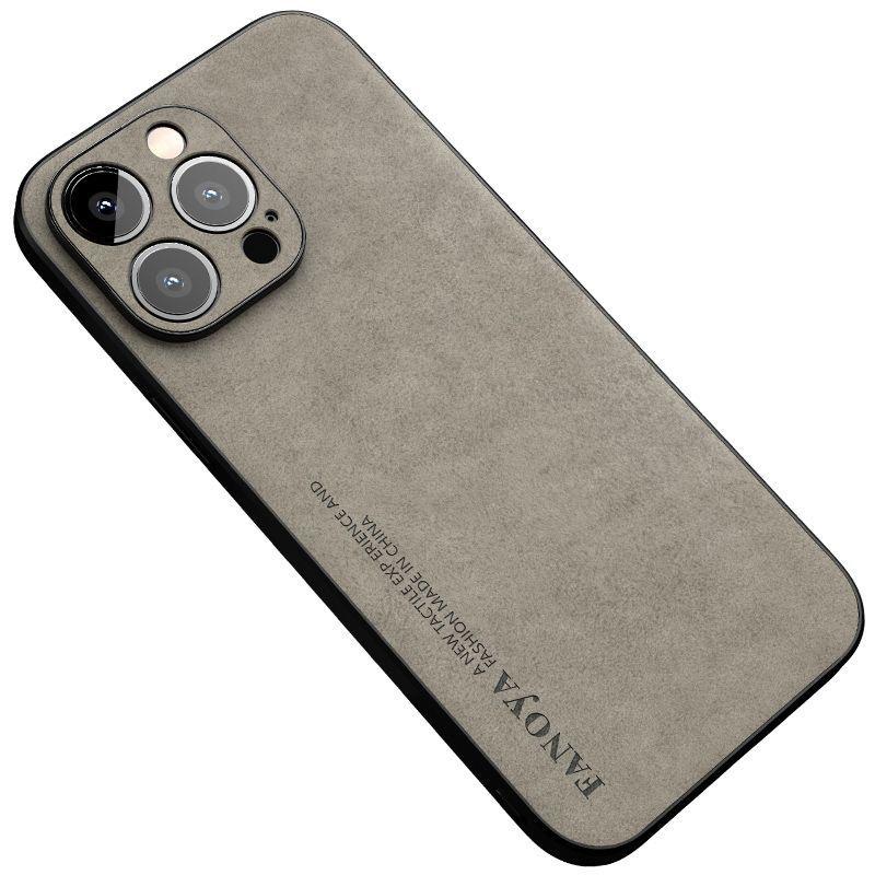 Чехол Для iPhone 16 Pro Max 15 Plus 14 13 12 Mini 11 Роскошный Кожаный Силиконовый Чехол Для iPhone16 Защитный Корпус Ударопрочный Бампер