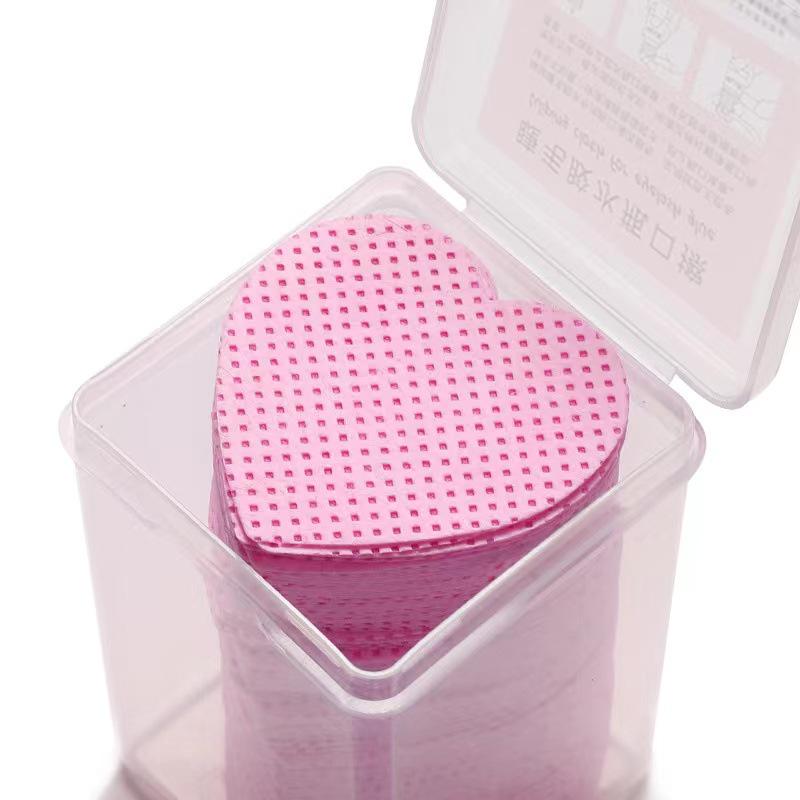 Безворсовые салфетки для очистки клея для нейл-арта и ресниц