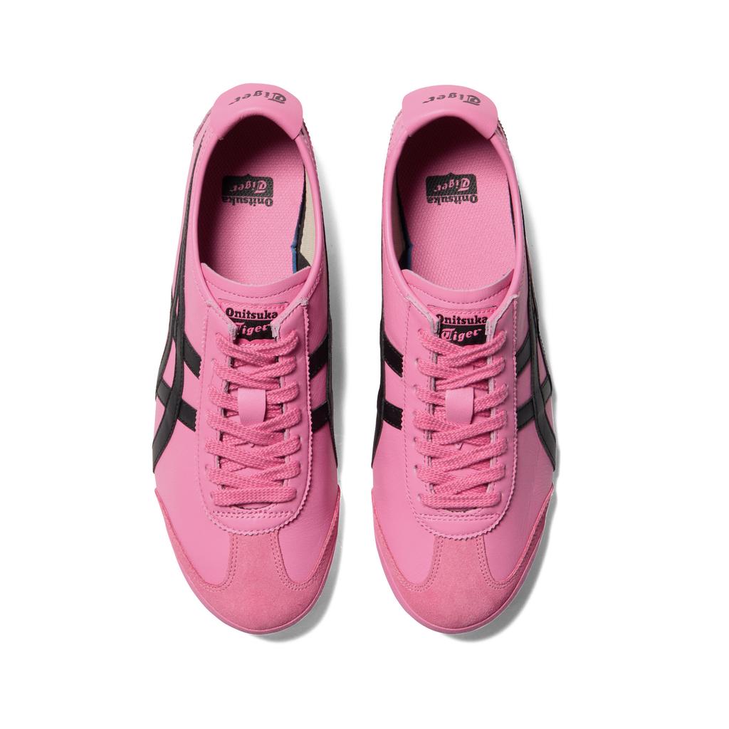 ONITSUKA TIGER Мексика 66 Драконий фрукт Черный Унисекс Кроссовки Розовый 1183C102-701