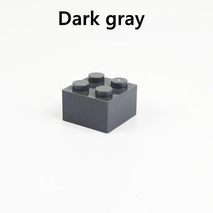 20 шт. 2*2 точечные толстые кирпичи, разноцветные строительные блоки 3003 MOC, образовательный творческий набор для самостоятельного изготовления, детские игрушки для самостоятельного изготовления кирпичей