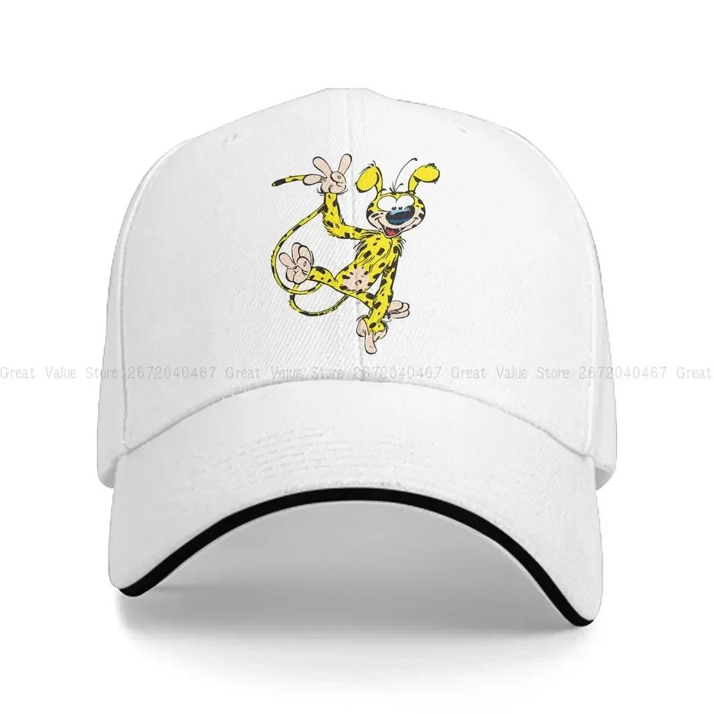 Day Gifts For Spirou Marsupilami Fantasio Baseball Caps Peaked Cap Marsupilami Cartoon Sun Shade Hats for Unisex Women